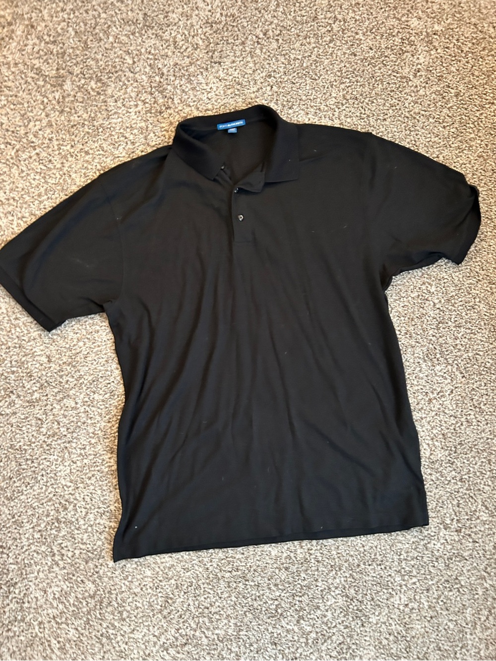 Men's Black Polo Shirt